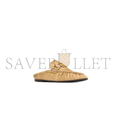 YSL LE LOAFER MULES IN EEL 8523880WXAF2615